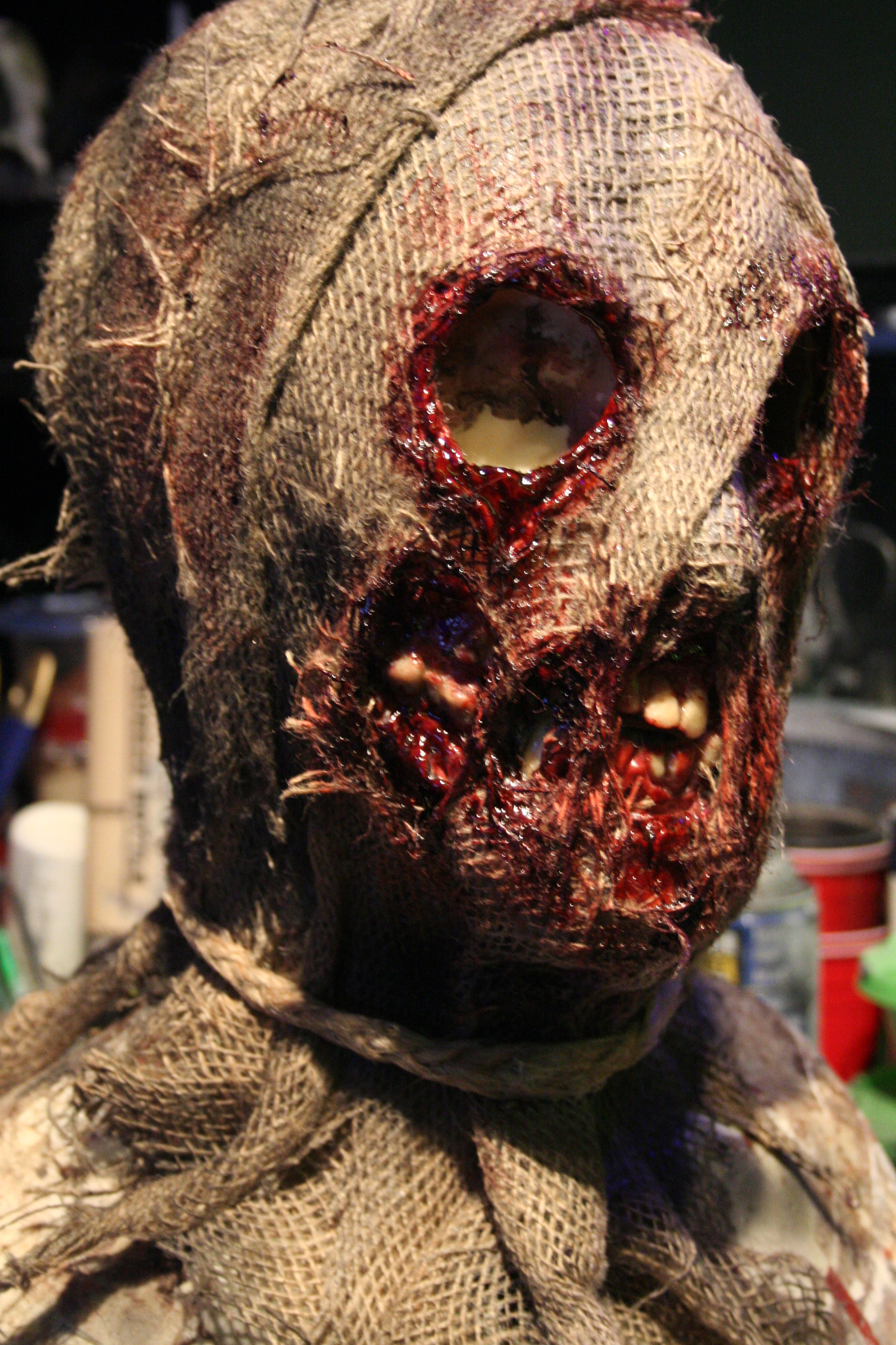 fx mask Scarecrow latex